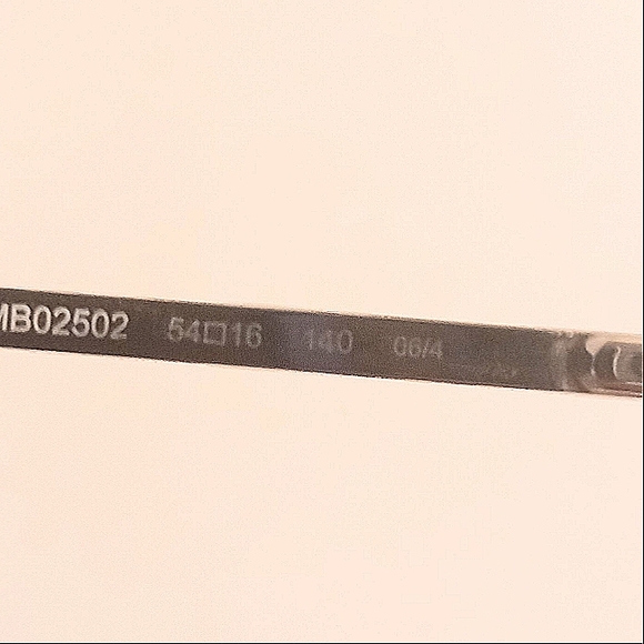 Mercedes Benz Titanium MB02502 Unisex Dark Green Rectangle Eyeglass Frames - Picture 10 of 10